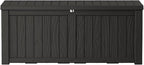 Yardgrace Extra-Large 150 Gallon Outdoor Chest Storage Waterproof by Unknown