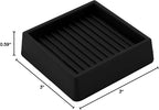 VOCOMO 2X2 Rubber Caster Cups, Non Slip Furniture Pads, Anti-Slip Gripper - Image 8
