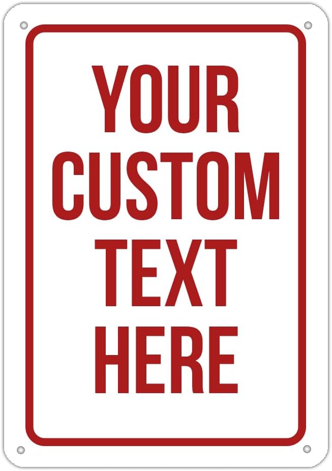 Custom Sign, Personalized Signs by Printlabz