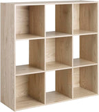 Whitmor 9 Cube Storage Organizer, Open Storage Display Bookshelf, Storage - Image 3