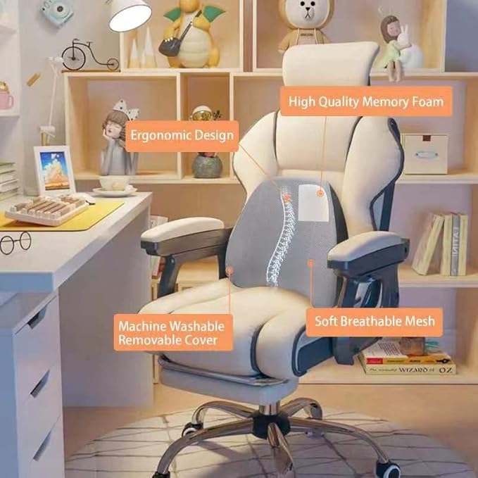 Super Comfy Lumbar Pillow, Lumbar Support Pillow - Image 3