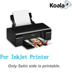 Koala Ultra Premium Photo Paper 11x17 In Satin Photo Printer Paper - Image 6