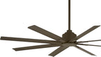 minka-aire f896-65-orb xtreme h2o 65 inch outdoor ceiling shown in use