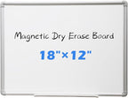 DEVELOP 12x18 Inch Magnetic Dry Erase Board by DEVELOP