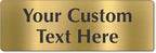 SmartSign Custom Brass Sign - Image 6