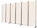 CHOSENM Room Divider, 6 Panel Folding Privacy Screens by CHOSENM