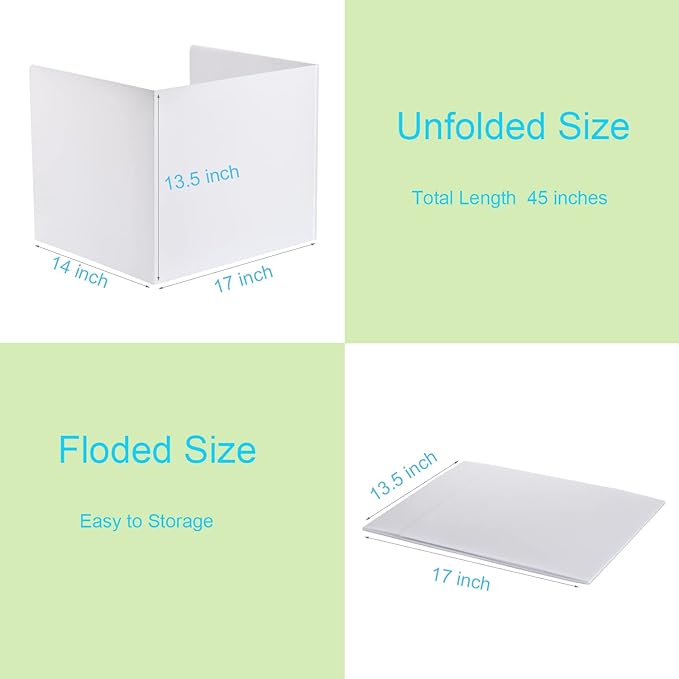 24 Pack Privacy Shields for Student Desks, Privacy folders for Student Testing - Image 7