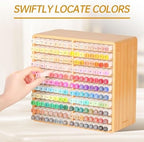 walowalo markers organizer hold 176 markers birthday gifts, side view