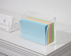 SEVENY 2 PACKS 3x5 Acrylic Index Card Holder Business Card Display Stand - Image 5