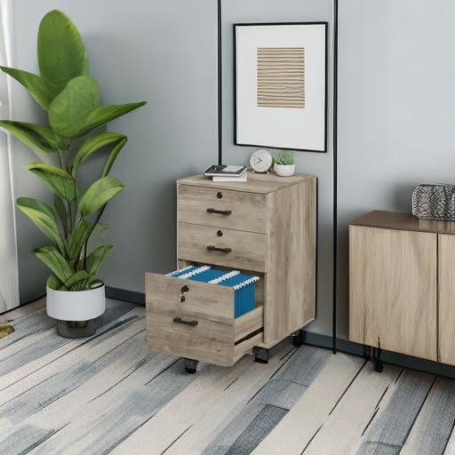 VINGLI 3-Drawer File Cabinet - Image 6