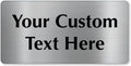 SmartSign Custom Steel Sign