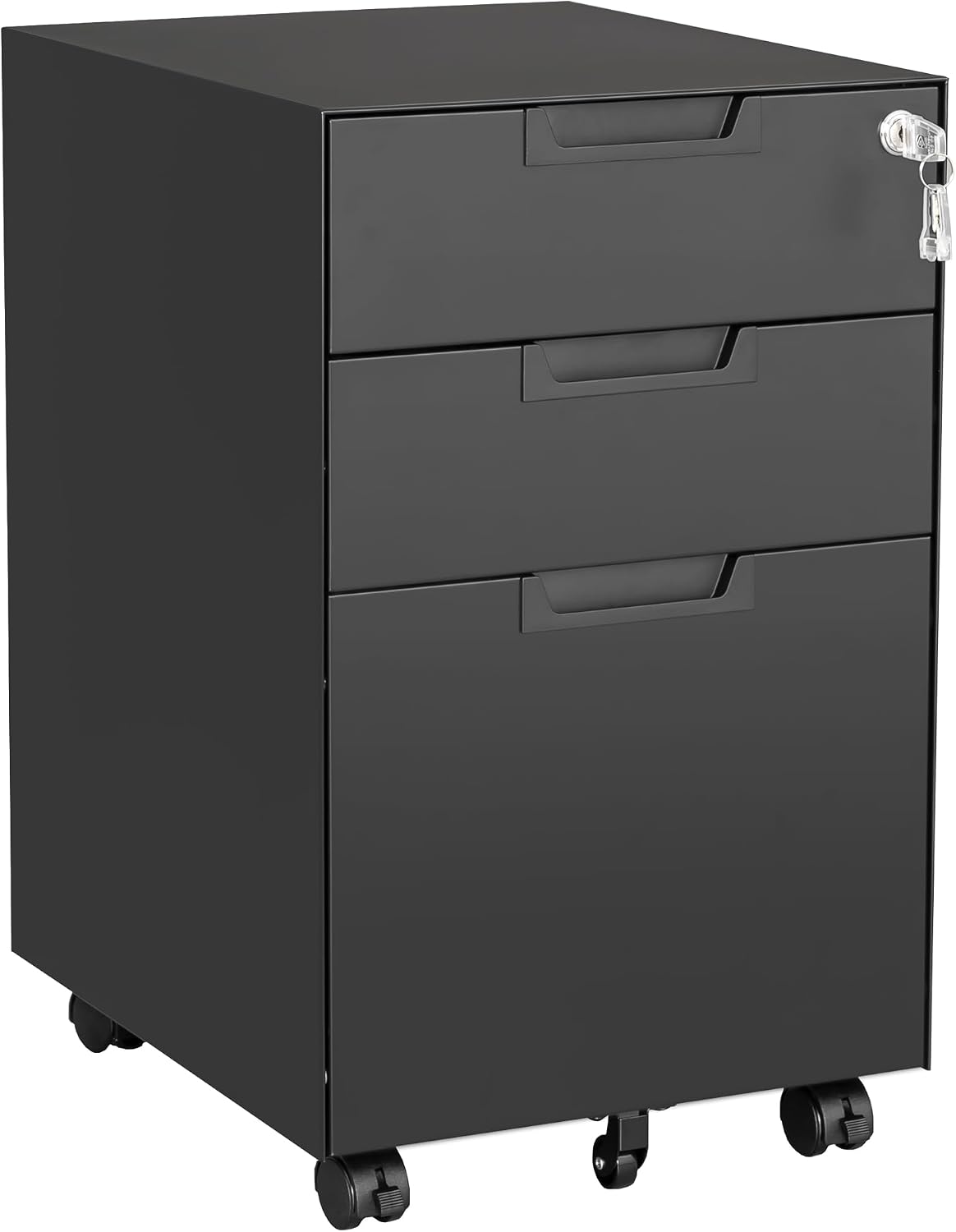 Letaya 3 Drawer Mobile File Cabinet