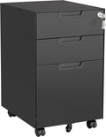Letaya 3 Drawer Mobile File Cabinet by LetayaMetalCabinets