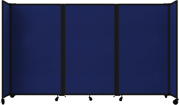 Versare Room Divider 360 Portable Wall Partition | Folding Panels | Large by VERSARE