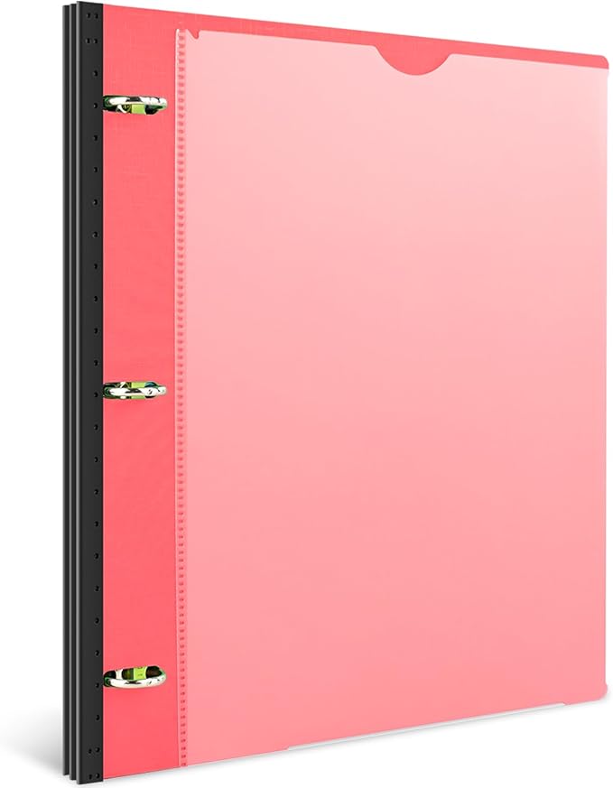 INFUN 1 Inch Telescoping 3 Ring Binder by INFUN