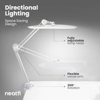 Neatfi XL 2, 200 Lumens LED Task Lamp, 4 Level Brightness, 3 Light Modes - Image 7