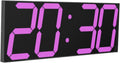 LED Large Digital Wall Clock, Oversize Wall Clock