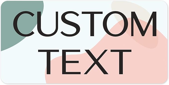 Custom Sign, Custom Street Sign, 11 Font Colors, 13 Font Styles, 4 Hole Options by MySignCenter