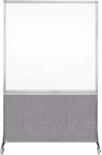DivideWrite Mobile Whiteboard | Double Sided Dry Erase Board | Portable Office by VERSARE