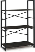 CAPHAUS 3 Tier Small Bookshelf, 24 Inch Width Free Standing Shelf, Bookcase - Image 9