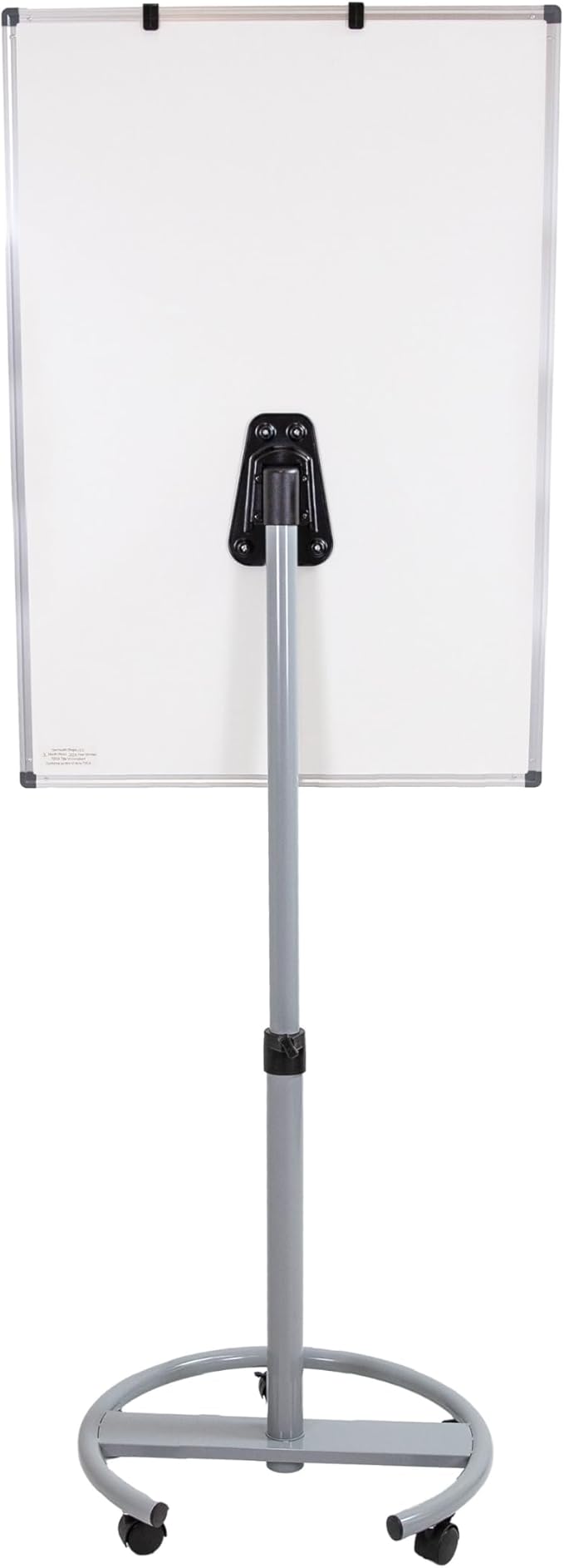 Sunnydaze Adjustable Magnetic Whiteboard Easel – Rolling Dry Erase Board - Image 7