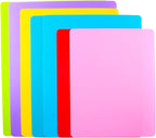7 Pieces Flexible Cutting Board mats, Plastic Cutting Boards by Kimmoker
