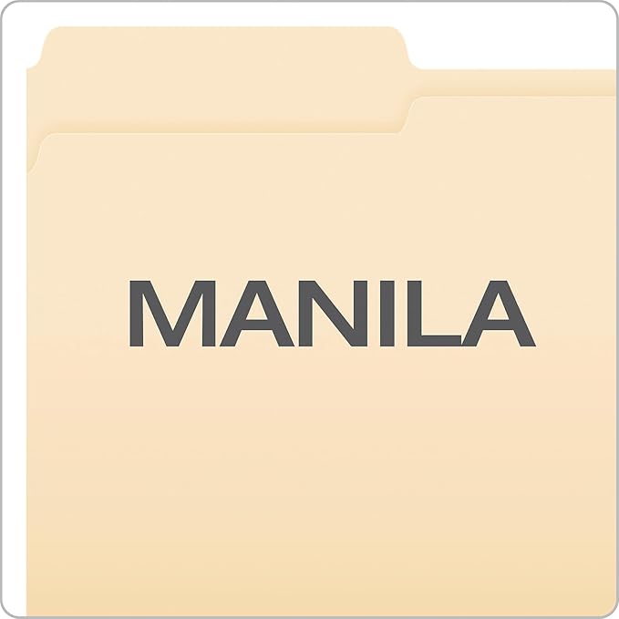 Pendaflex Manila Fastener Folders, Legal Size, 1 Fastener, 1/3 Cut - Image 7
