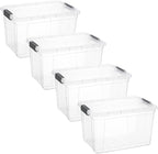Superio Clear Storage Boxes - Image 2
