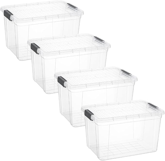 Superio Clear Storage Boxes - Image 2