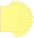 24 Sheets Yellow Cardstock 8.5 x 11 Thick Paper, Goefun 80lb Card Stock Printer by Goefun