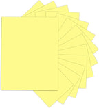 24 Sheets Yellow Cardstock 8.5 x 11 Thick Paper, Goefun 80lb Card Stock Printer by Goefun