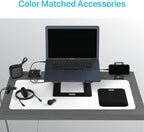 BLACK+DECKER Laptop Stand for Computer Desk, Ergonomic Laptop Stand for Desk - Image 8