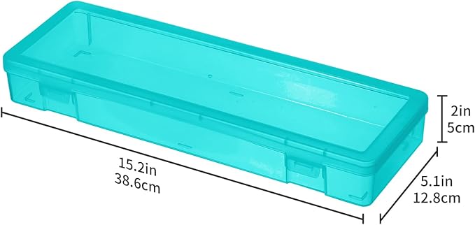 novelinks Stackable Plastic Clear Storage Box Containers - Image 4