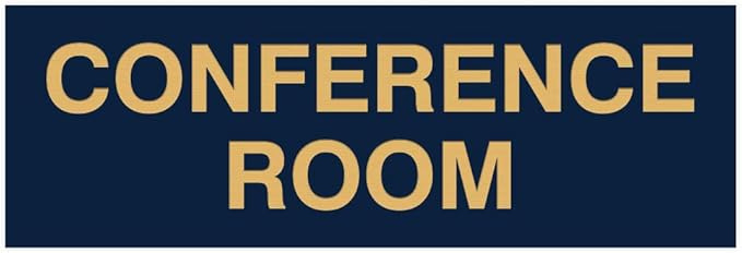 Signs ByLITA Basic Conference Room Sign by SignsByLITA