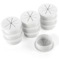 HYCC 10 Pack 2 Inch Flexible Desk Grommet, Organize Wires and Cables on Office by HYCC