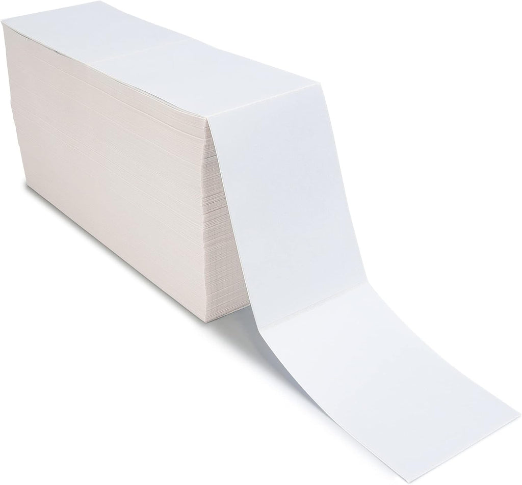 L LIKED 3000 4x6 Thermal Labels Fanfold, Direct Thermal Shipping Labels