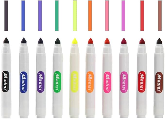 Madisi Washable Markers, Broad Line Markers, Classroom Bulk Pack - Image 3