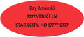 Made in USA Custom Return Address Stickers Labels Customized Mailing Label by HOOKAH+SUN