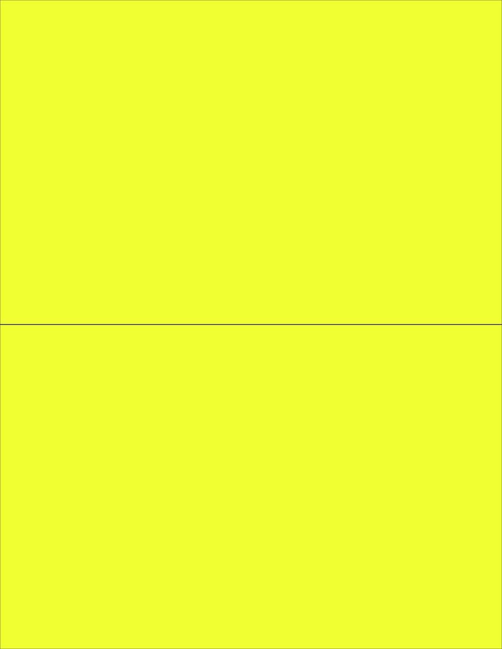 NextDayLabels - 8-1/2 x 11 Neon Color High Light Fluorescent Labels