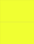 NextDayLabels - 8-1/2 x 11 Neon Color High Light Fluorescent Labels by NextDayLabels