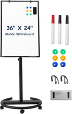 TSJ OFFICE Mobile Whiteboard Standing - Image 8