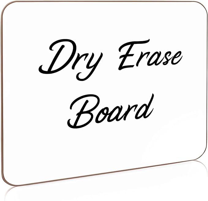 Scribbledo Small White Board Dry Erase Mini Whiteboard 9x12 Inch Small Dry by Scribbledo