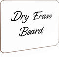Scribbledo Small White Board Dry Erase Mini Whiteboard 9x12 Inch Small Dry by Scribbledo