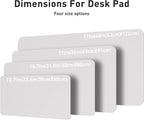 Aothia Large PU Leather Desk Pad Protector – Non-Slip Mouse Pad & Writing Mat - Image 6