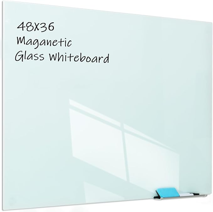 JYYPWB Glass Magnetic Dry-Erase Board by JYYPWB