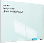 JYYPWB Glass Magnetic Dry-Erase Board by JYYPWB