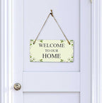 Signs ByLITA Magnolia White Personalized Hanging Wall or Door Sign | Custom - Image 6