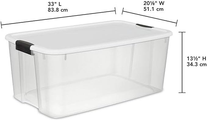 Sterilite 8-Pack Ultra Latching Box, Storage Bins - Image 2