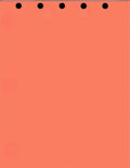 Limited Papers Writing and Copy Paper, Variation of Colors 8.5" x 11", 5 Hole