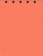 Limited Papers Writing and Copy Paper, Variation of Colors 8.5" x 11", 5 Hole